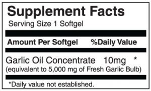 Garlic Oil 5000mg