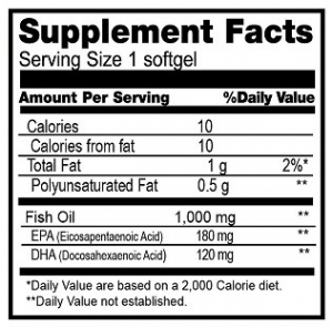 Boscogen Fish Oil 1000mg sftgls-2