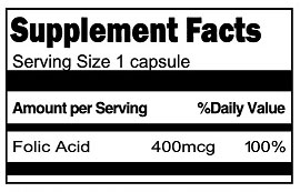 Boscogen_Folic Acid 400mcg_60 Capsules