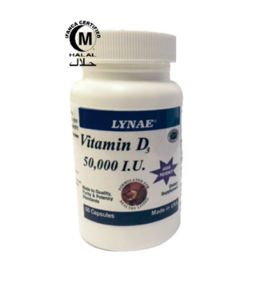 LYNAE® Vitamin D3 50000 I.U.