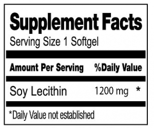Boscogen_Lecithin 1200mg 100 ct